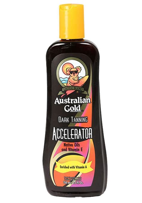 Australian Gold Dark Tanning Accelerator Lotion 250ml.